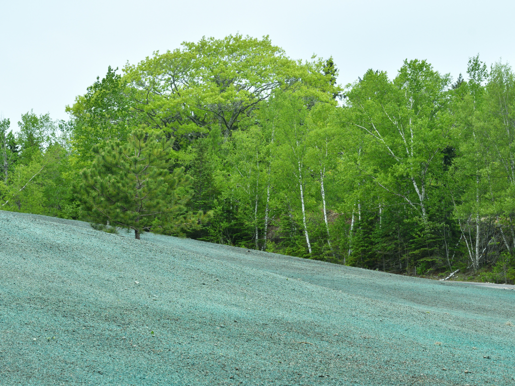 Hydroseeding job in Stuart, Iowa -- Schwinger Lawn Service